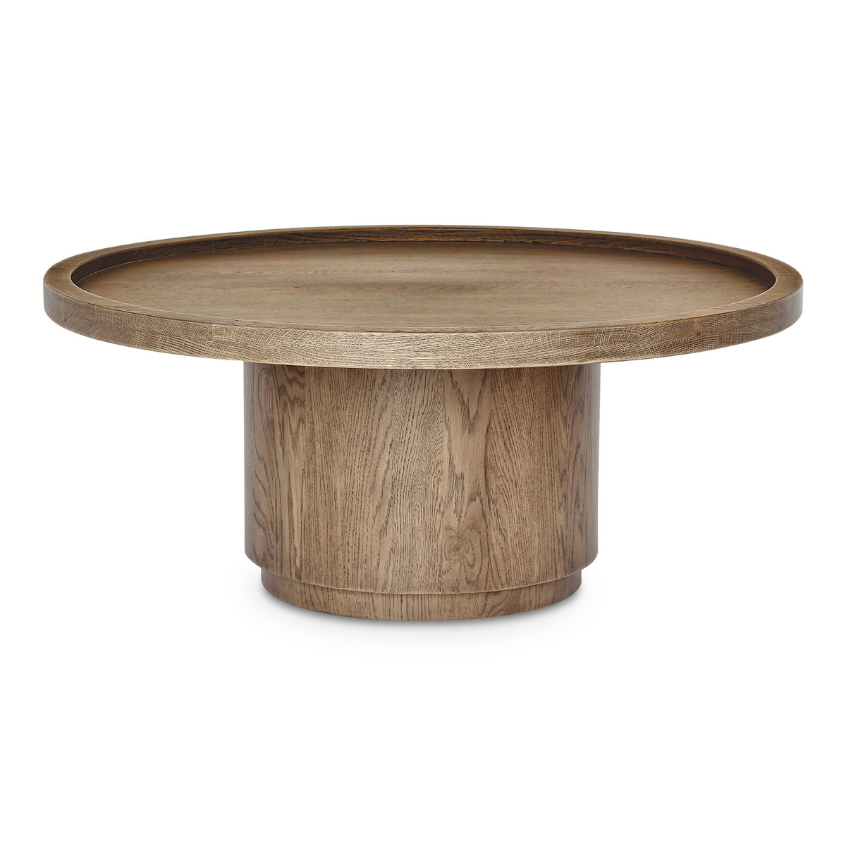 Cohen Coffee Table Brown, by Moe's Home, 38" width x 16" height x 38" depth View 2