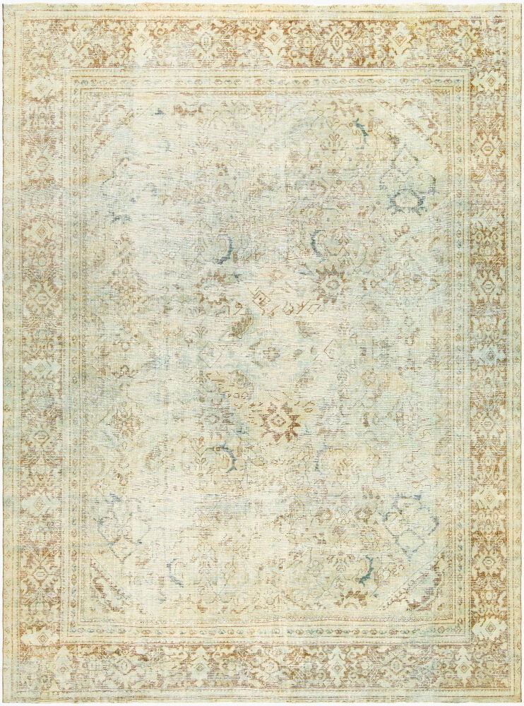 Antique One of a Kind Handmade Rug, by Surya, 11'7" length x 8'6" width