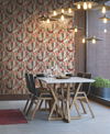 Sculpture Garden Coral & Black Wallpaper 2 Sculpture Garden Coral & Black Wallpaper thumbnail 2