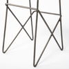 Katniss 30' Total Height Cream Fabric Seat Gold Metal Frame Bar Stool thumbnail 10
