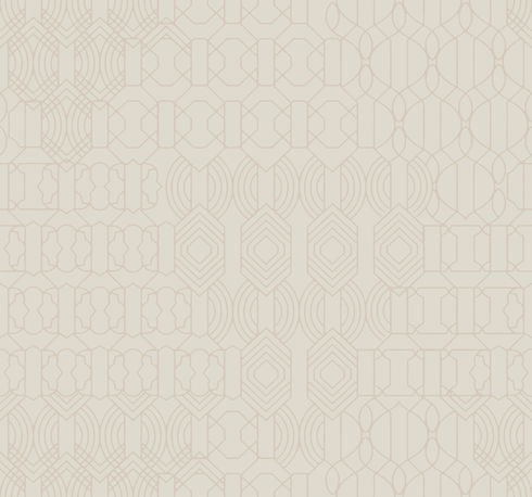 Modern Chandelier Cream Wallpaper