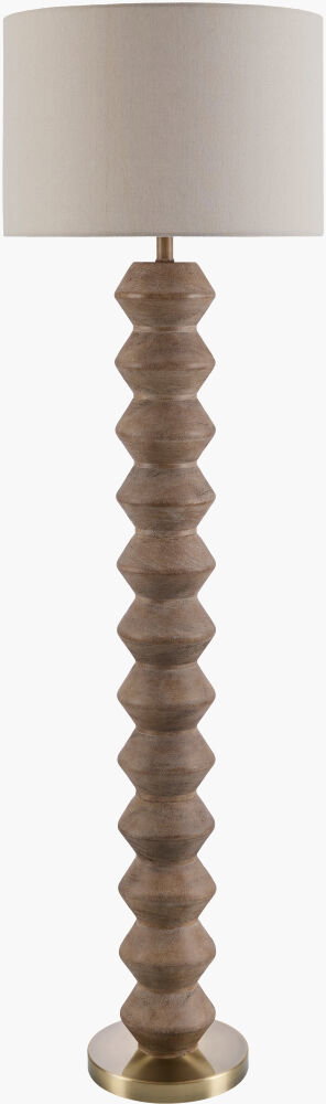 Mungo Accent Floor Lamp, by Surya, 18" width x 63" height