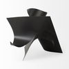 Francesca  Black Metal Sculptural Decorative Object, by Mercana, 18.11" length x 18.11" width x 18.11" height thumbnail 3