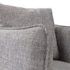Corben Gray Swivel Chair, Accent Chair by Uttermost, 30" width x 30" height x 30" depth thumbnail 7