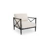 Willow Outdoor Accent Chair Cream, Outdoor Chair by Moe's Home, 2'8" width x 2'10" height x 2'8" depth thumbnail 2