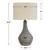 Stratum Rustic Outdoor Table Lamp thumbnail 2