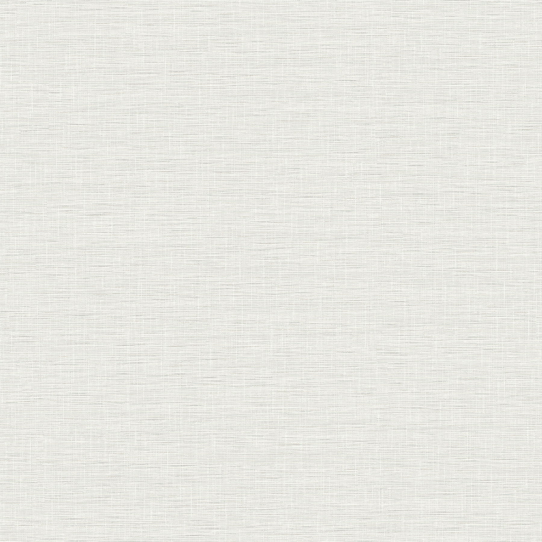 Silk Linen Weave White Wallpaper large image 