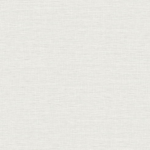 Silk Linen Weave White Wallpaper