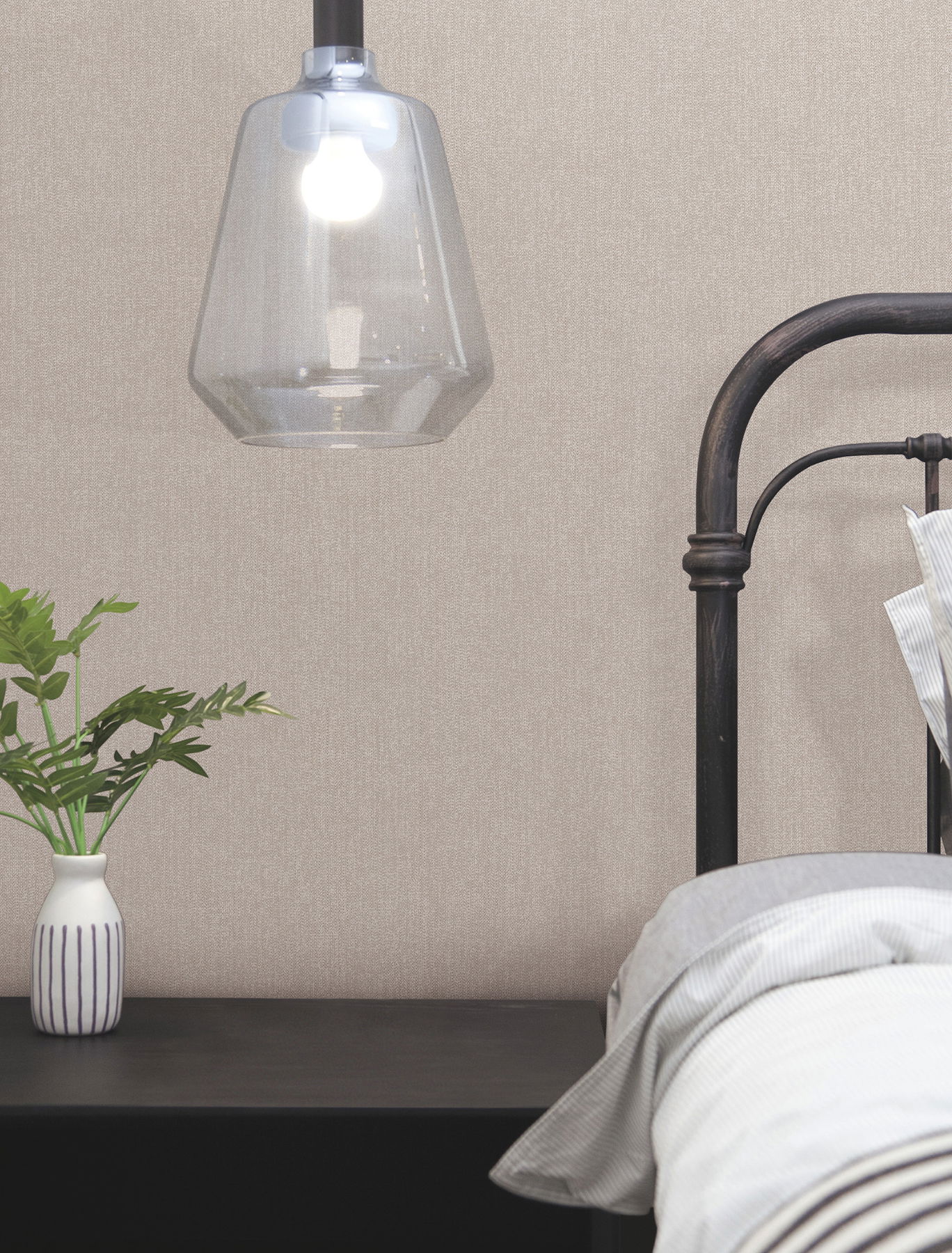 Purl One Pebble Wallpaper, by York Wall, 30' length x 2'2" width x 0.02" depth View 2