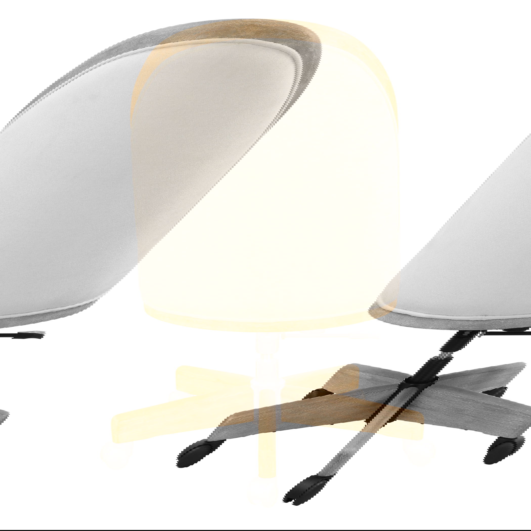 Lithe Light Oak Desk Chair, Furniture by Uttermost, 22.5" width x 37.5" height x 26.5" depth View 10