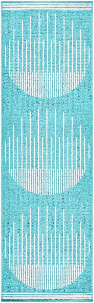 Alfresco Machine Woven Rug, by Surya, 7'10.49" length x 2'4.74" width