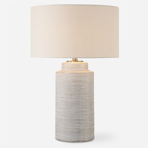 Crimp Ribbed Table Lamp