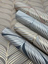 Luminous Leaves Grey & Gold Wallpaper thumbnail 5