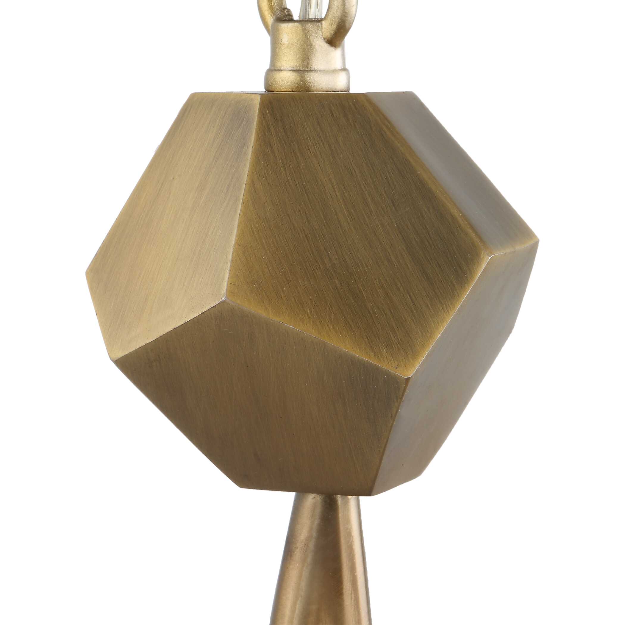 Geodesic 3 Light Pendant large image 