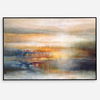 Seafaring Dusk Hand Painted Abstract Art thumbnail 0