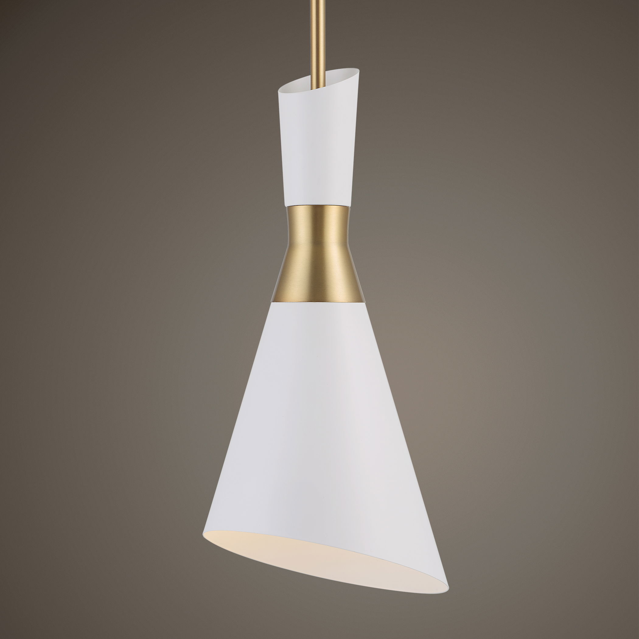 Eames 1 Light Modern Mini Pendant large image 