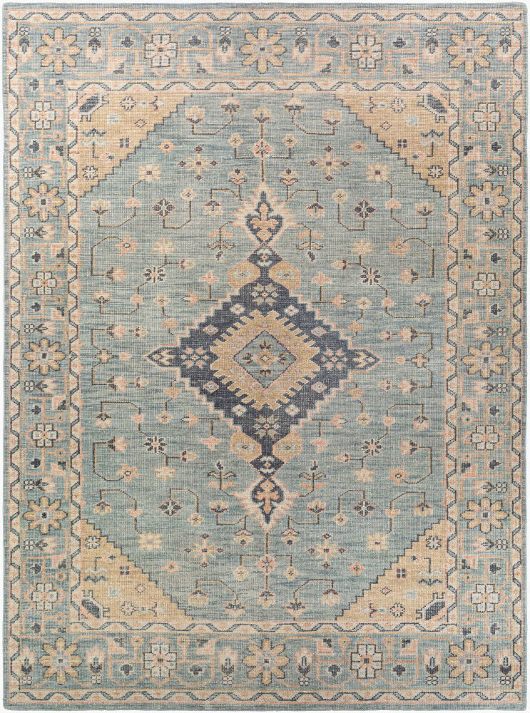 Zahra Handmade Rug, by Surya, 11' length x 8' width