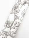 Tropical Sketch Toile Brown Wallpaper thumbnail 3