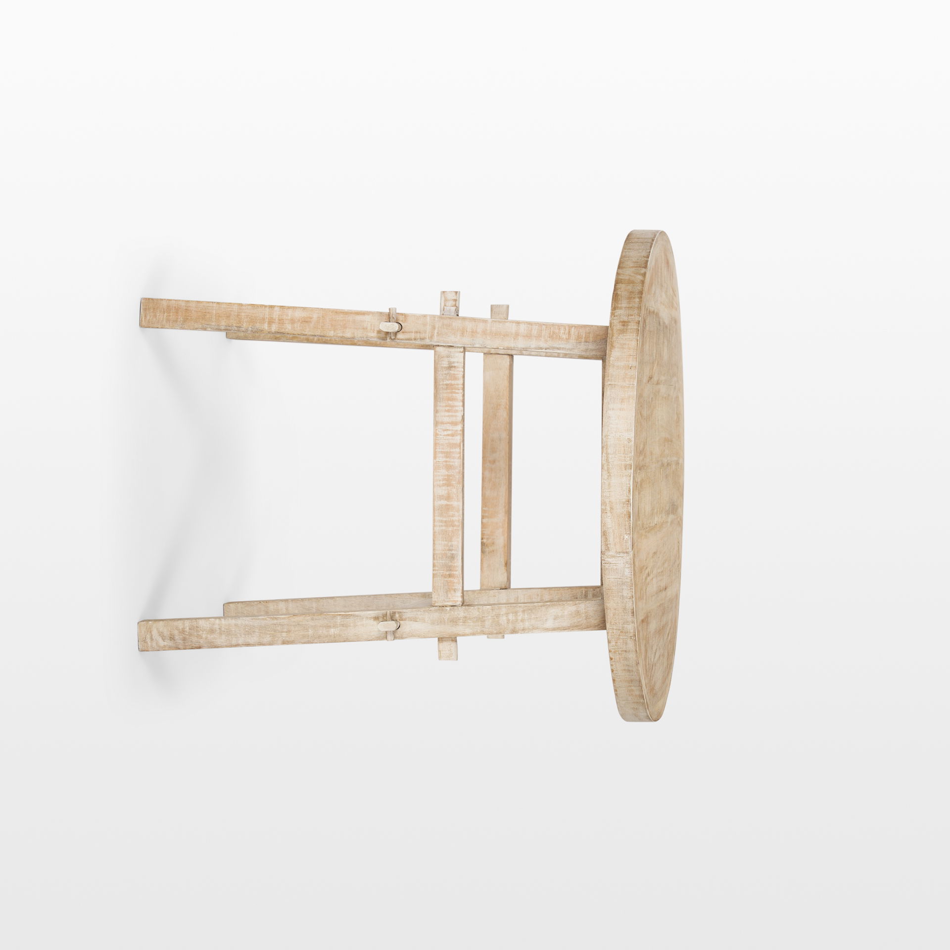 Rosie Large Blonde Wood End Table large image 