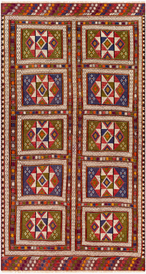 Antique One of a Kind Handmade Rug