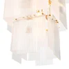 Chandelier Giardano Clear And Frosted Glass Antique Brass Finish, by Eichholtz USA, 24.8" width x 39.37" height x 24.8" depth thumbnail 7
