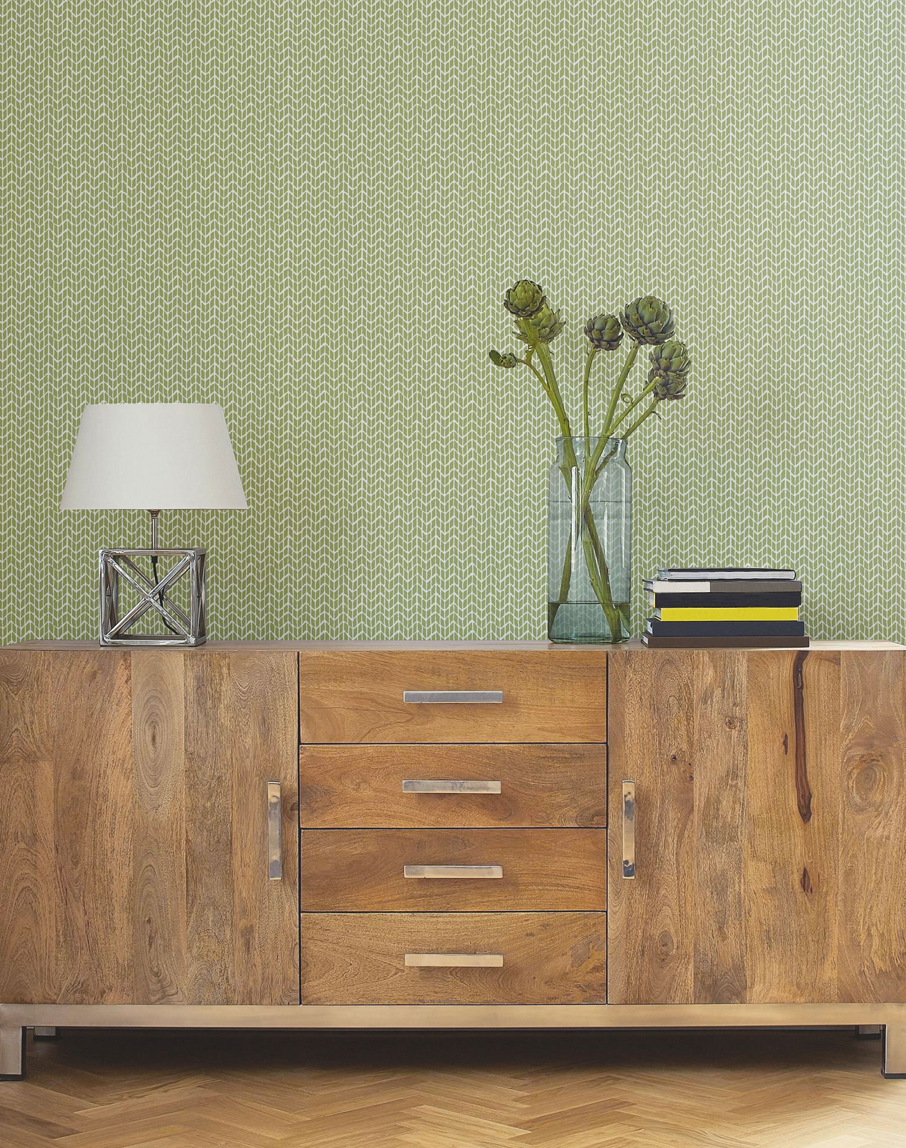 Green Limonaia Wave Wallpaper large image 