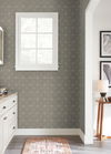 Double Diamonds Taupe Peel & Stick Wallpaper thumbnail 2