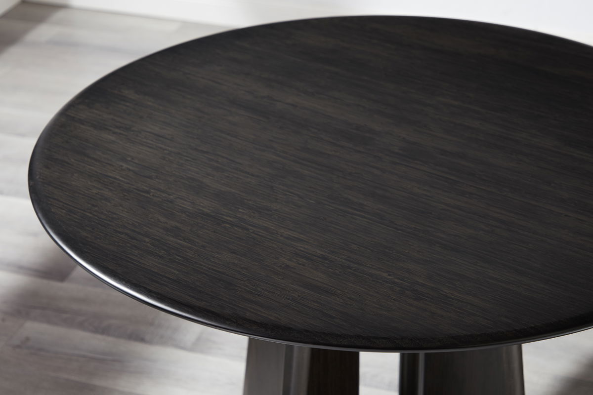 Luna 48â€ Round Table, Caviar, Dining Table by Greenington, 48" length x 48" width x 29.92" height View 10