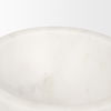 Katora Small Premium Solid White Marble Bowl, Decorative Bowl by Mercana, 6.5" length x 6.5" width x 4" height thumbnail 4
