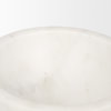 Katora Small Premium Solid White Marble Bowl, Decorative Bowl by Mercana, 6.5" length x 6.5" width x 4" height thumbnail 5