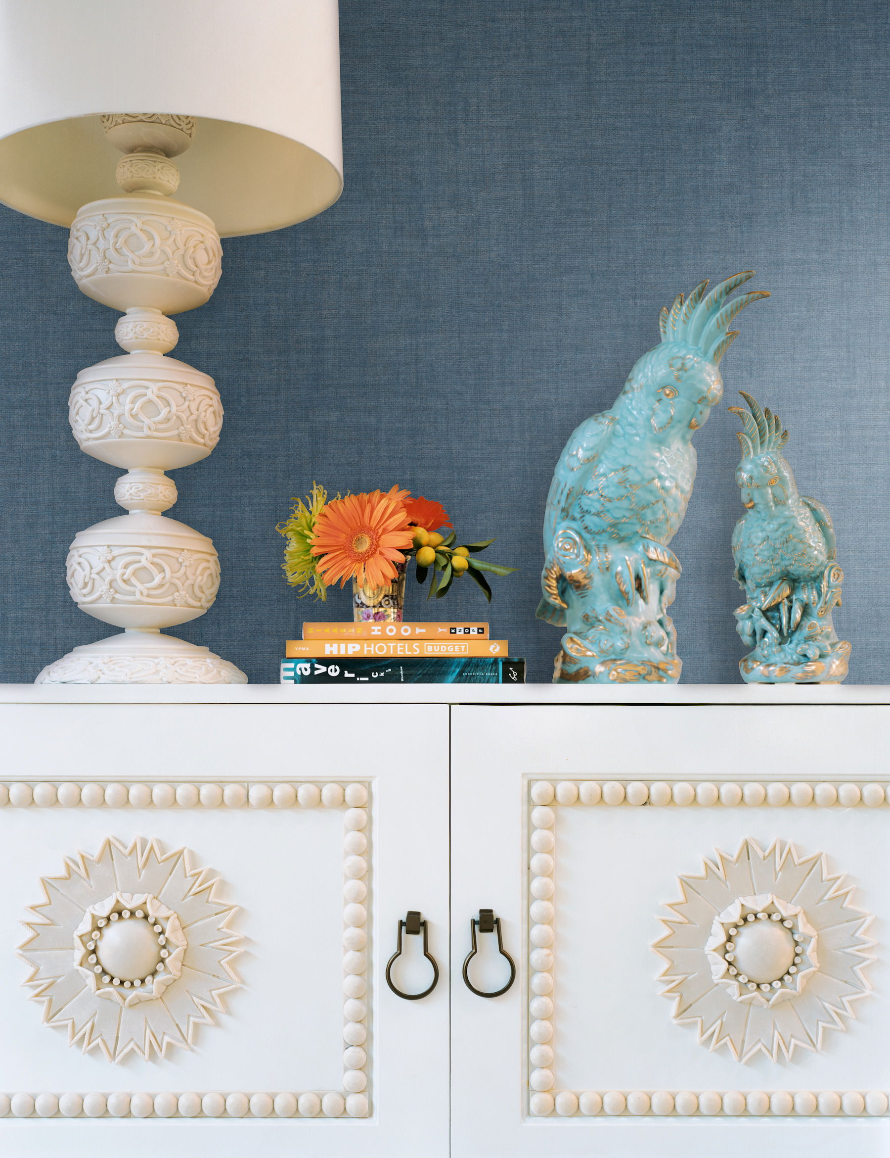 Gunny Sack Texture Blue Wallpaper, by York Wall, 33' length x 1'8.5" width x 0.02" depth View 3