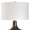 Paseo Bronze Table Lamp, by Uttermost, 17" width x 21.75" height x 17" depth thumbnail 5