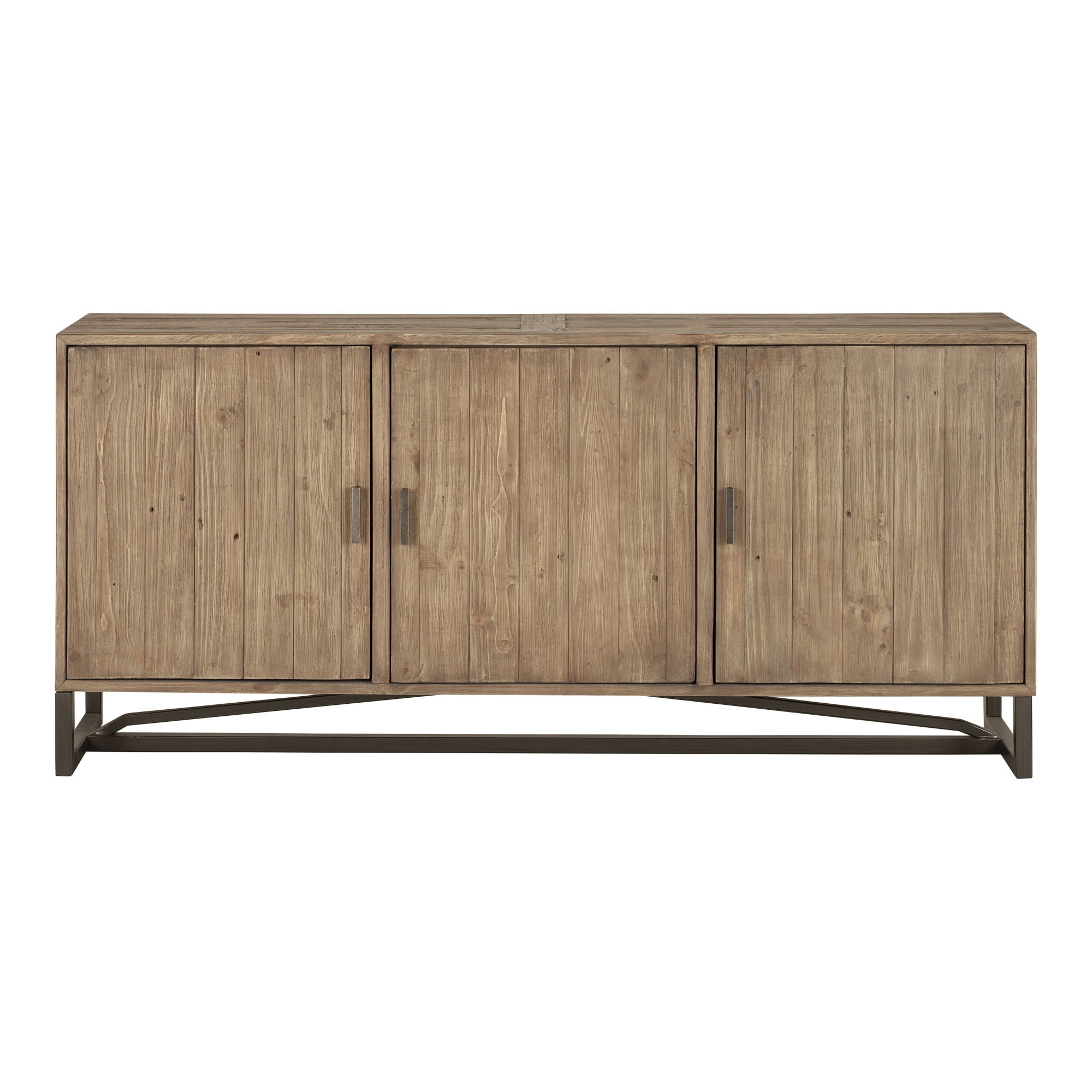 Sierra Sideboard Natural, Cabinets & Sideboard by Moe's Home, 68" width x 31.75" height x 16.5" depth View 1