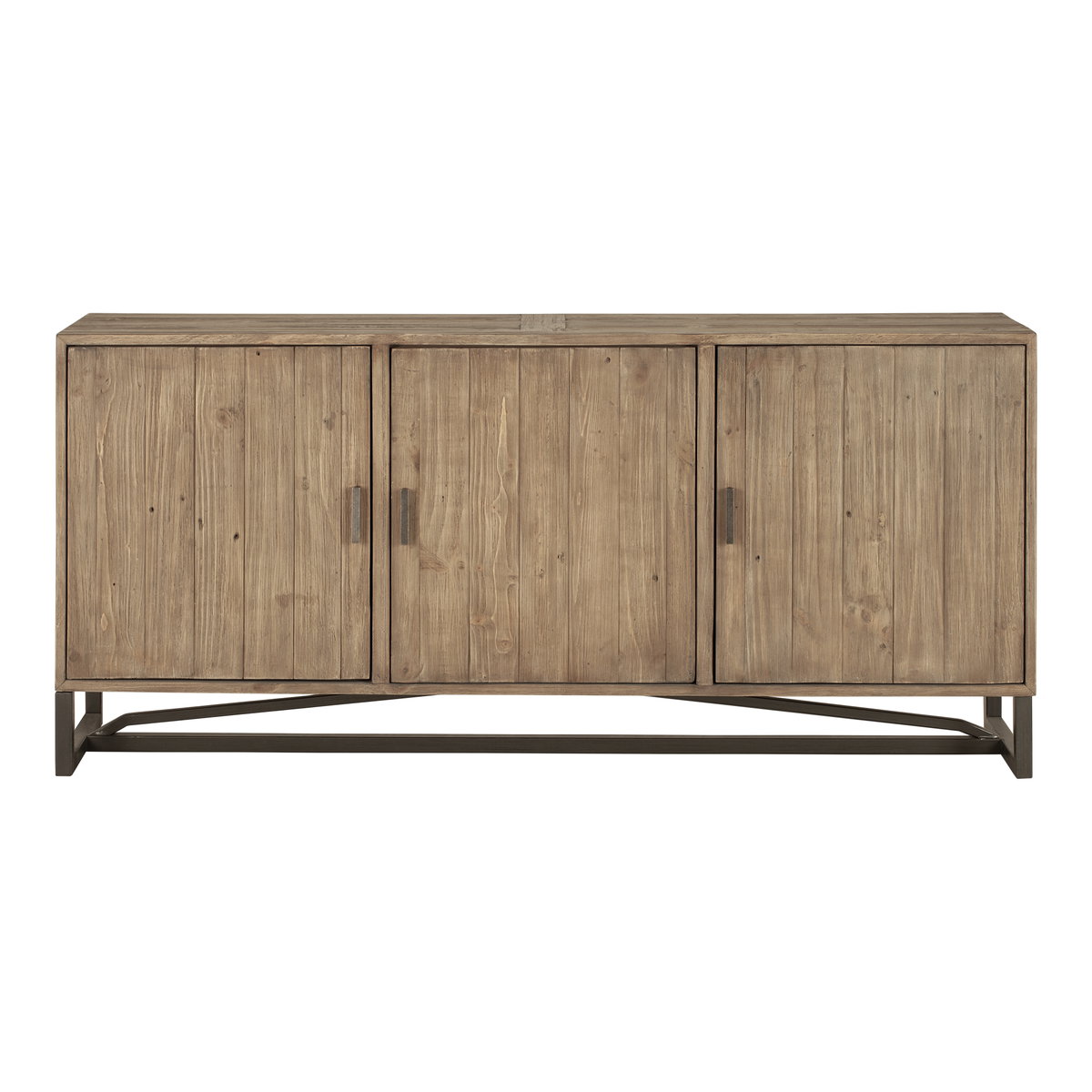 Sierra Sideboard Natural, Cabinets & Sideboard by Moe's Home, 68" width x 31.75" height x 16.5" depth View 1