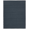 Rectangle Maverick Solid Color Hand Loomed Polyester/Polypropylene Indoor / Outdoor Area Rug in Bl thumbnail 0