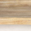Carver Set of 2 Oblong White Washed Wood Footed Trays, Decorative Tray by Mercana, 14" length x 5.88" width x 3.13" height thumbnail 9