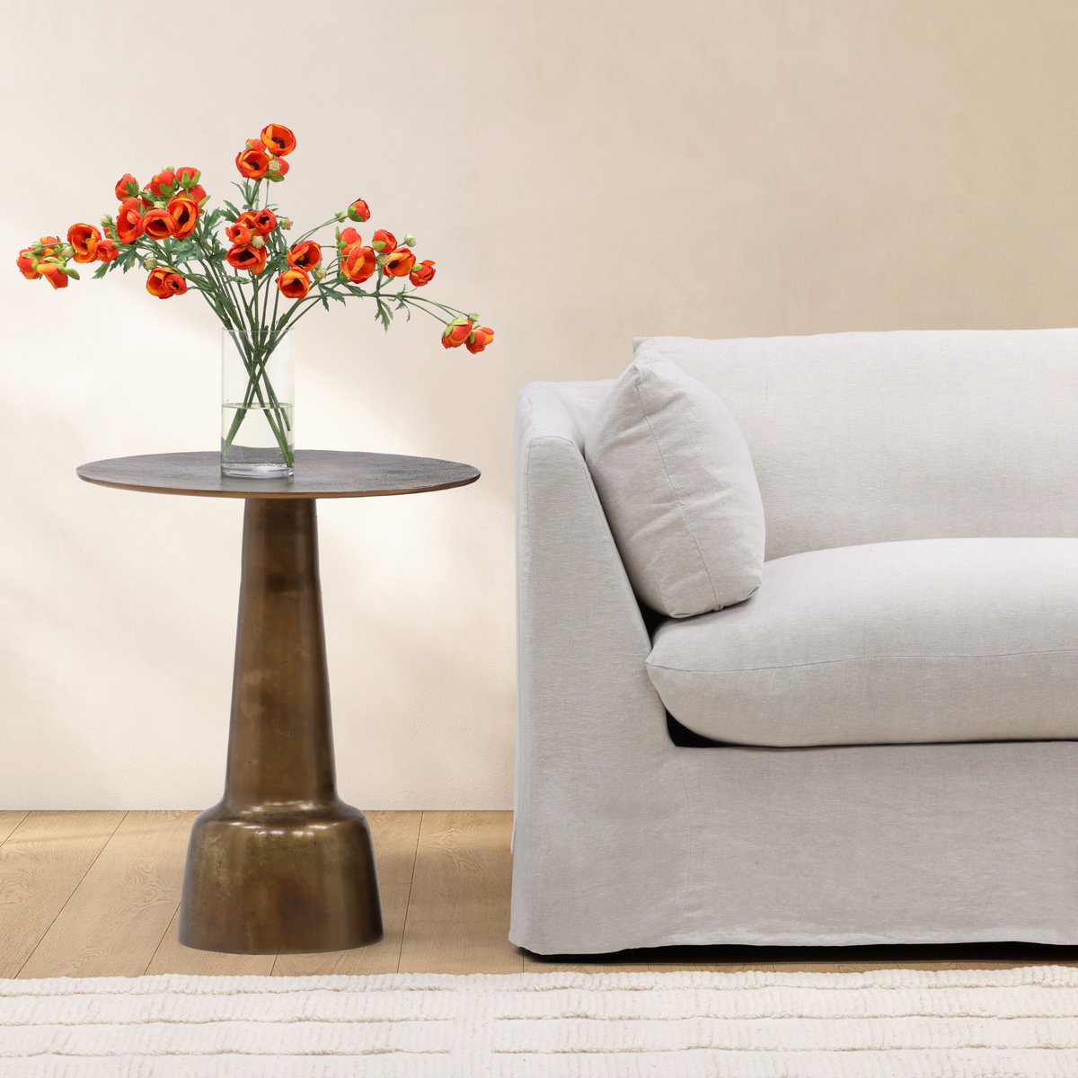 Golbez Side Table 25', Side & End Table by Dovetail, 21.5" width x 26" height x 21.5" depth View 5