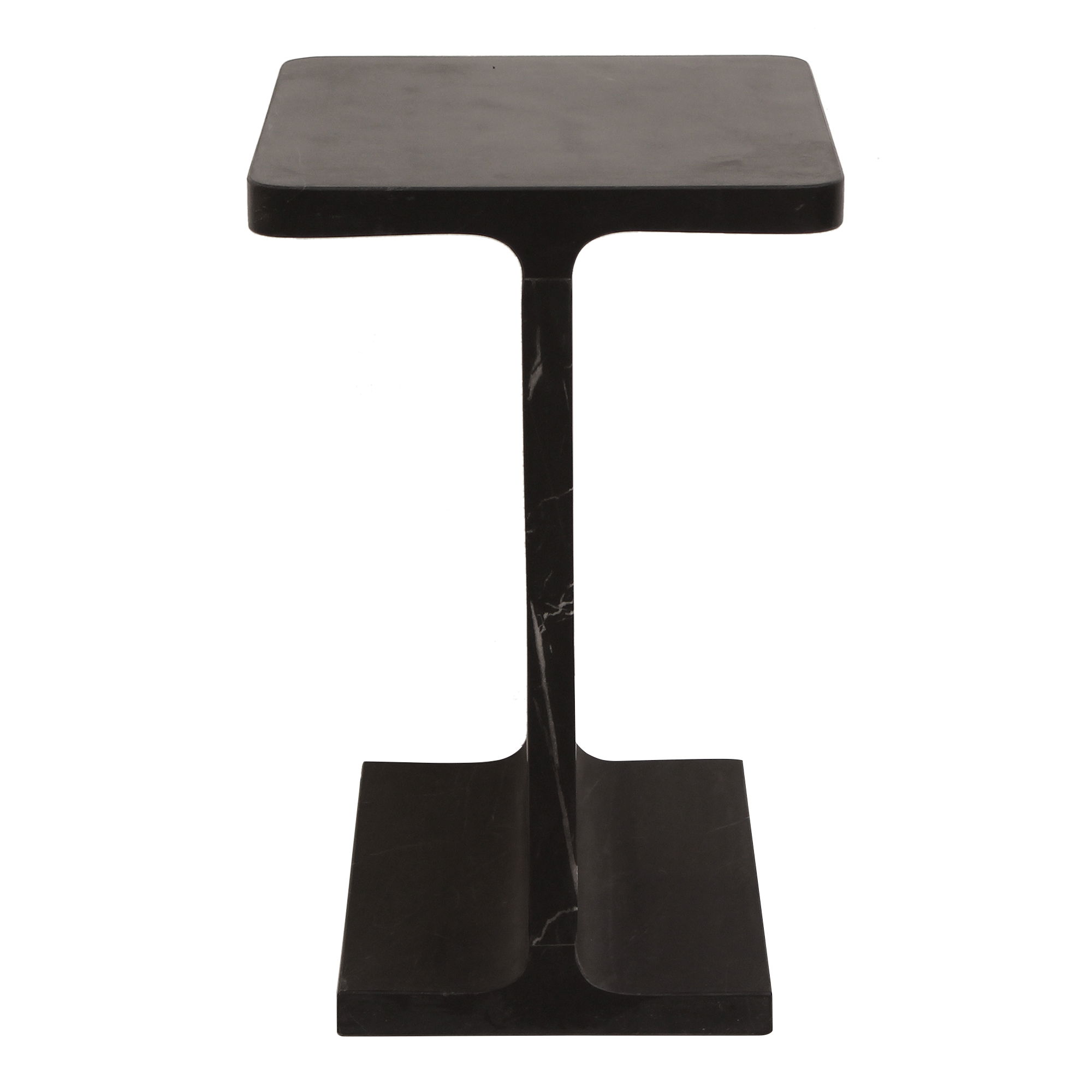 Tullia Accent Table Black, Side & End Table by Moe's Home, 15" width x 18" height x 12" depth View 4