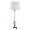 Dempsey Bronze Buffet Lamp, Table Lamp by Uttermost, 12" width x 35" height x 12" depth thumbnail 4