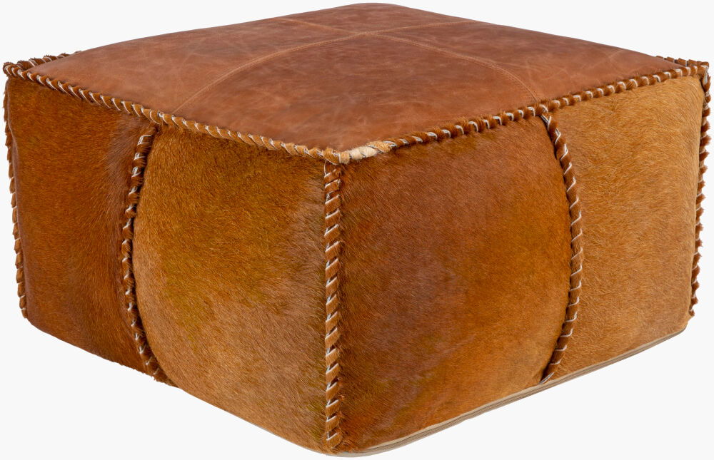 Ranger II Pouf, Ottoman by Surya, 22" width x 13" height