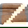 Ramsay Leather Slipper Chair Tan thumbnail 0