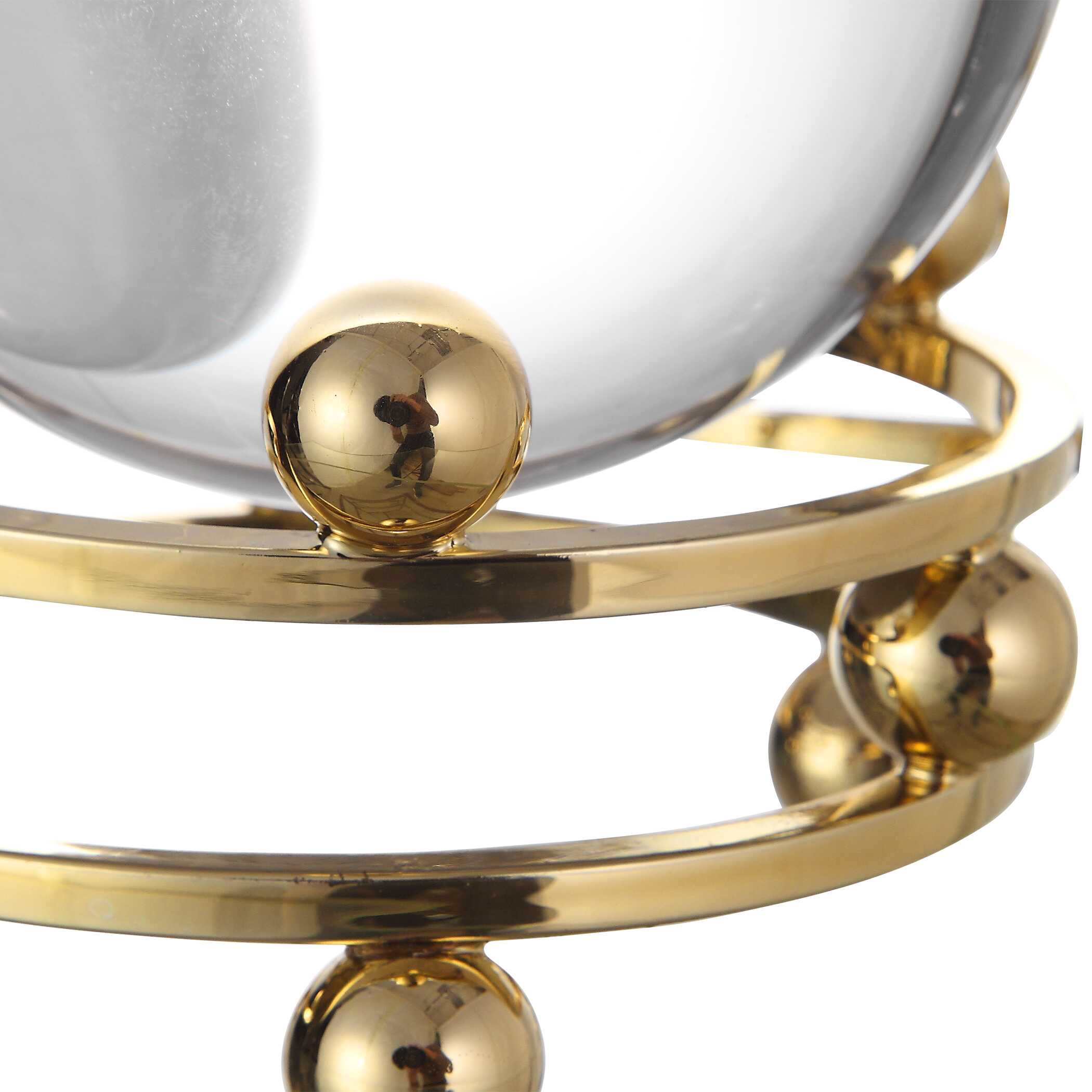 Alega Spheres Set/2, Decorative by Uttermost, 6.25" width x 7" height x 6.25" depth View 3