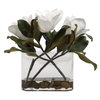 Middleton Magnolia Flower Centerpiece, Artificial Plants & Flower by Uttermost, 17.5" width x 15.75" height x 8.5" depth thumbnail 1
