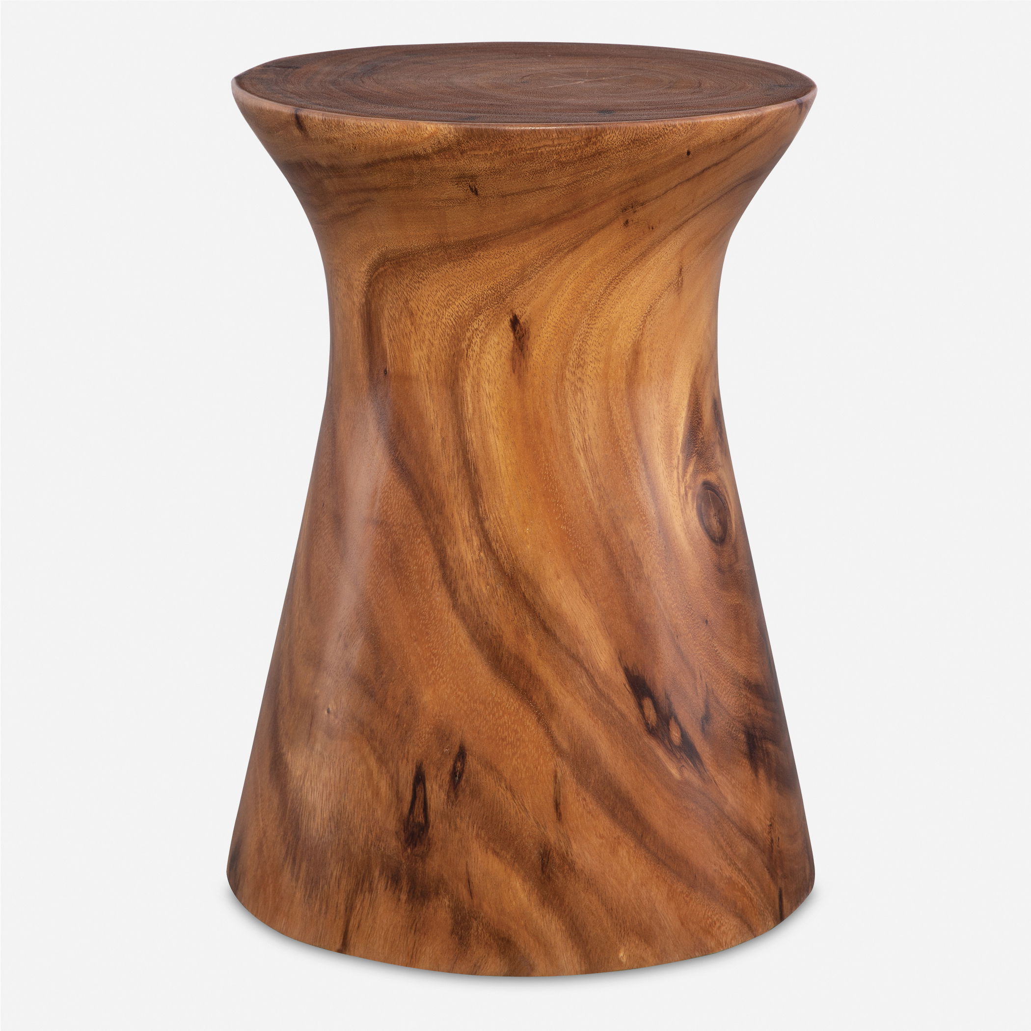 Swell Wooden Accent Table large image 