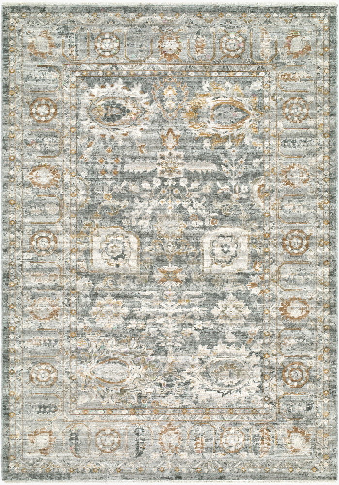 Jane Machine Woven Rug, by Surya, 6'11.86" length x 5'2.99" width
