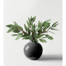 Online Designer Living Room 3 Pack Faux Artificial Eucalyptus Stems With Faux Seeds 31'' Tall Fake Plants Leaves Olive Tree Branches Faux Greenery Stems For Bridal Wedding Bouquet Vase Table Centerpiece Decor