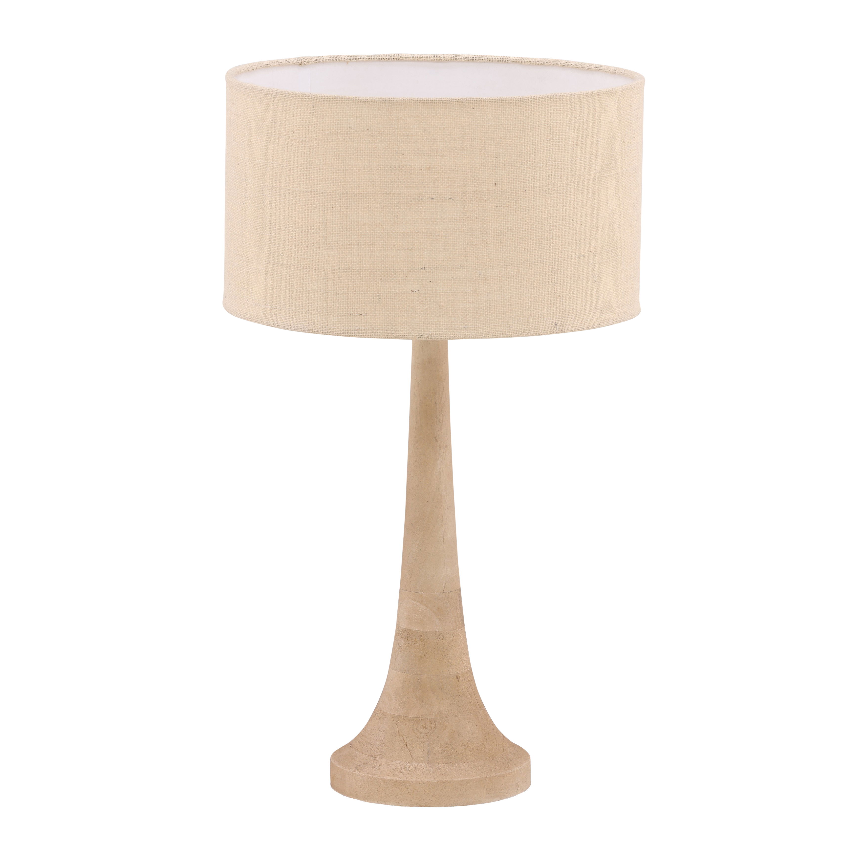 Charlene Table Lamp Natural Brown large image 