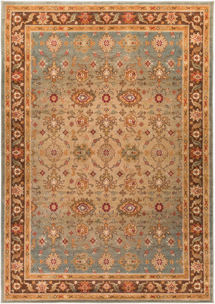 Arabesque Machine Woven Rug, by Surya, 12'9.54" length x 8'10.3" width