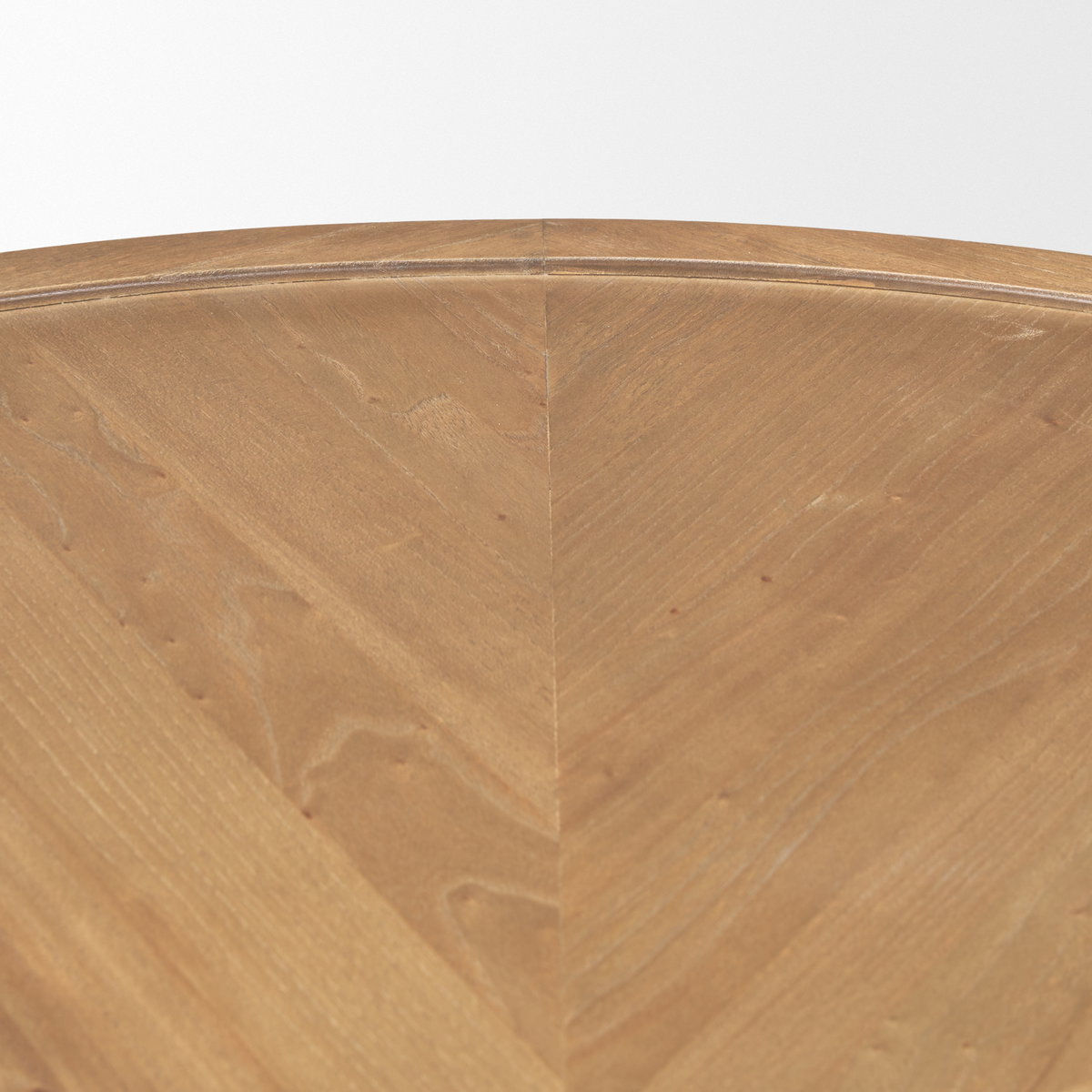Tavi Medium Brown Round Coffee Table, by Mercana, 39.25" length x 39.25" width x 16.5" height View 6