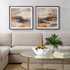 Cinnamon Shore Framed Prints Set/2, Art by Uttermost, 35.25" width x 35.25" height x 2.5" depth thumbnail 2